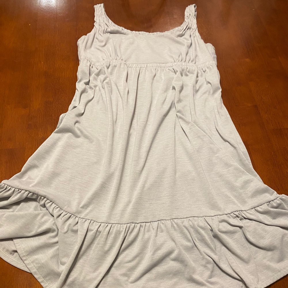 The Loft Grey Sun Dress